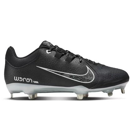 Nike Hyperdiamond 4 Pro Black Pure Platinum Iron Grey (Women's) - authentic Nike sneakers