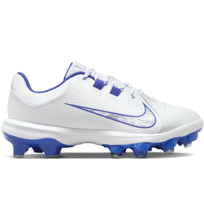 Nike Hyperdiamond 4 Pro MCS White Pure Platinum Hyper Royal (Women's) - authentic Nike sneakers