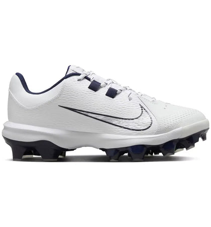 Nike Hyperdiamond 4 Pro MCS White Pure Platinum Midnight Navy (Women's) - authentic Nike sneakers