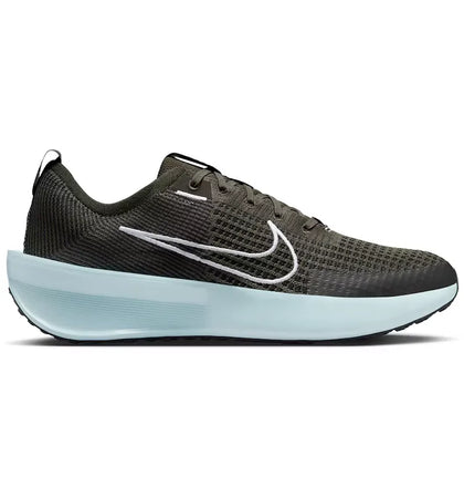 Nike Interact Run Sequoia Black Glacier Blue White - authentic Nike sneakers