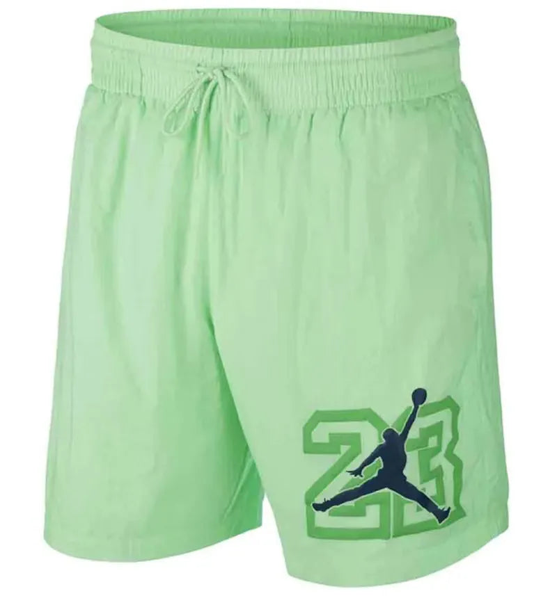 Nike Jordan Legacy AJ13 Poolside Shorts Illusion Green - vue 360