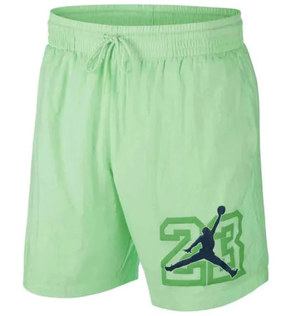 Nike Jordan Legacy AJ13 Poolside Shorts Illusion Green - authentic Nike apparel