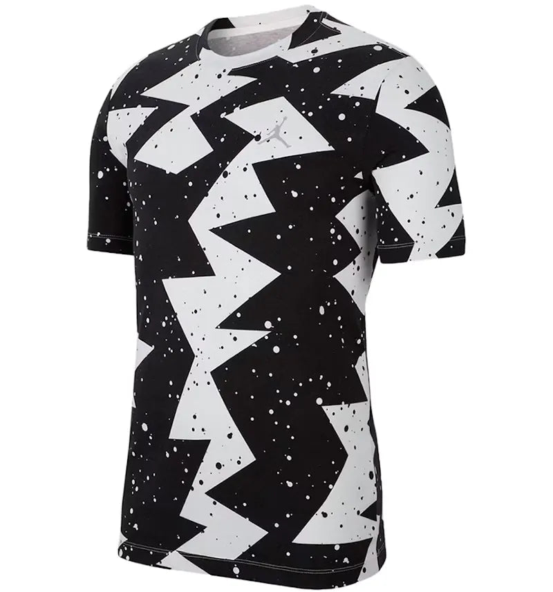Nike Jordan Printed Poolside Tee Black - vue 360