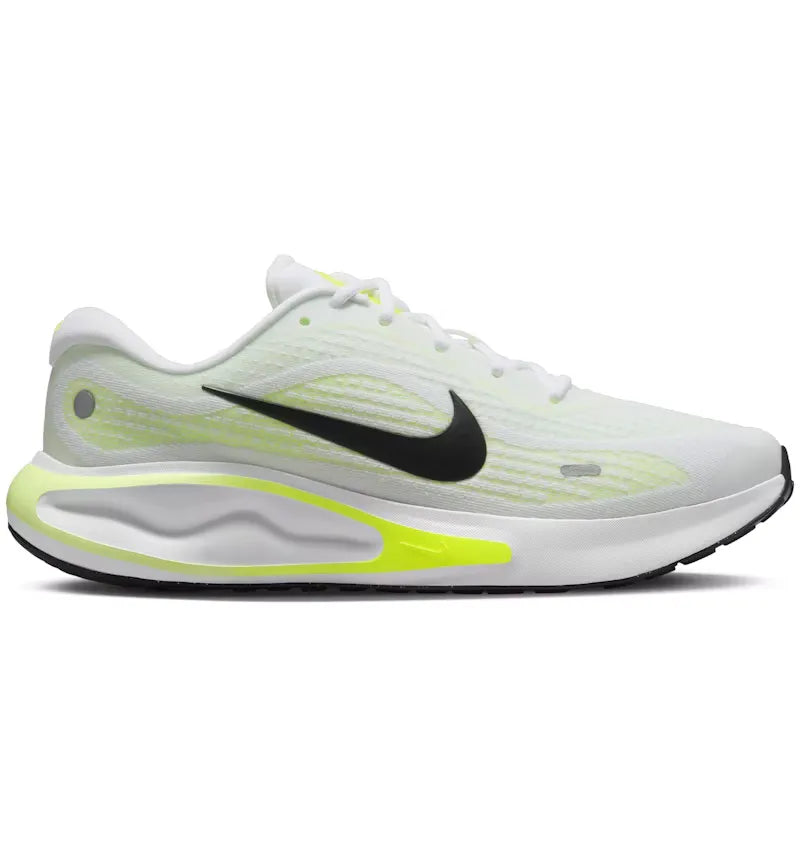 Nike Journey Run Barely Volt Volt White Black - vue 360