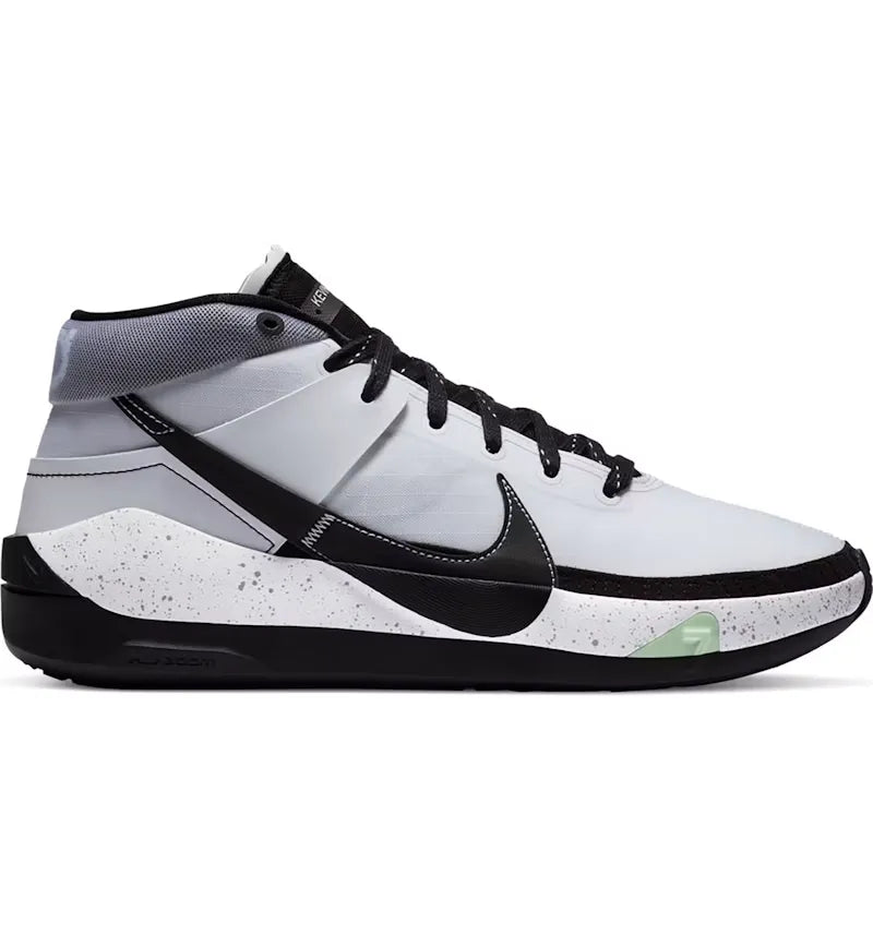 Nike KD 13 Team White Black - vue 360