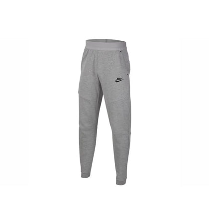 Nike Kids' Tech Fleece Joggers Dark Heather Grey/Black - authentic Nike product