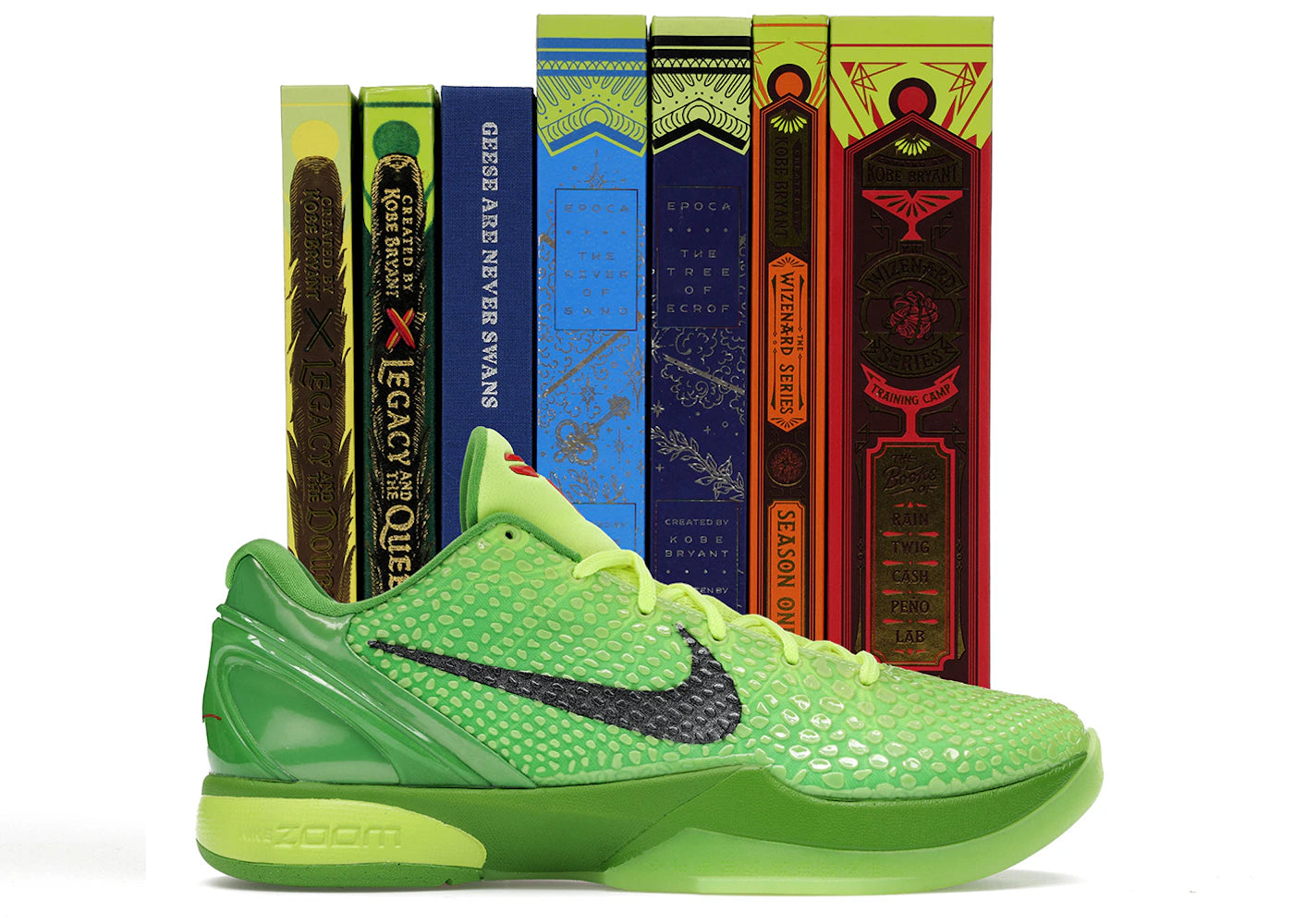 Nike Kobe 6 Protro Grinch (2020) (Includes Storyteller Collection Books) - vue secondaire B