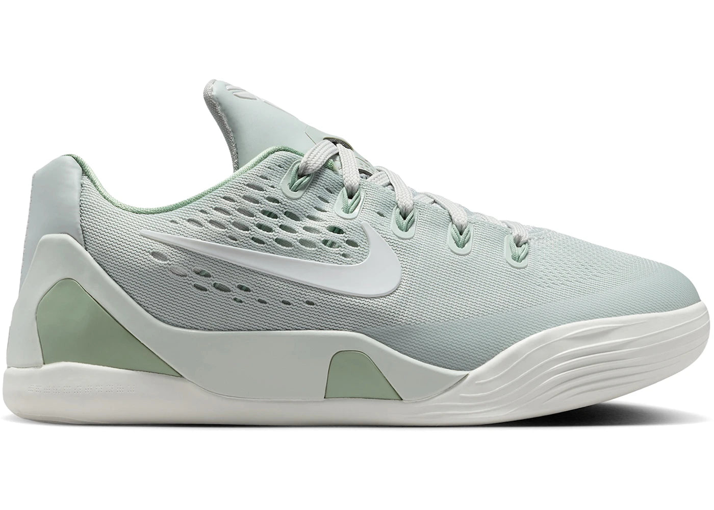 Nike Kobe 9 EM Low Light Silver Steam (GS) - vue 360