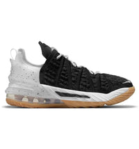Nike LeBron 18 Black White Gum (GS)
