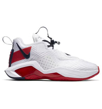 Nike LeBron Solder 14 White University Red (GS)
