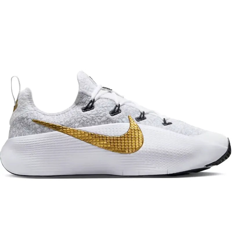 Nike LeBron TR 1 Wolf Grey White Metallic Gold - vue 360