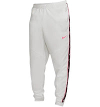 Nike Logo Taped Hem Sweatpants White