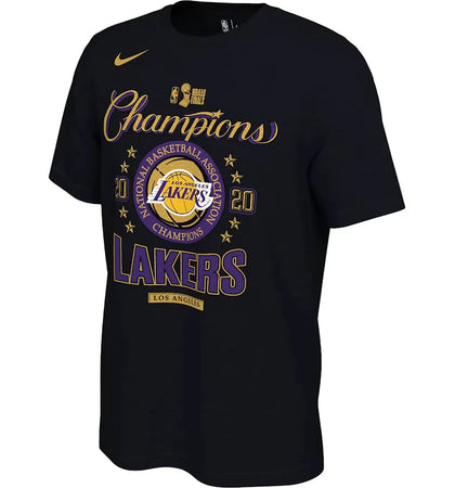 Nike Los Angeles Lakers Champions Locker Room T-Shirt Black - authentic Nike apparel