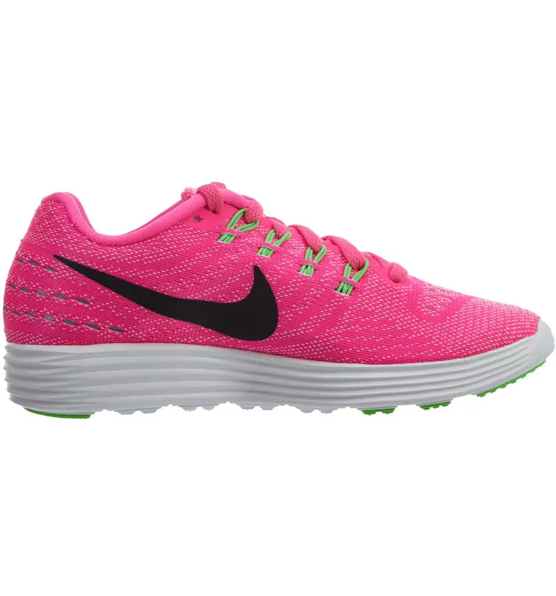 Nike Lunartempo 2 Pink Blast Black-White-Rg Green (Women's) - vue 360