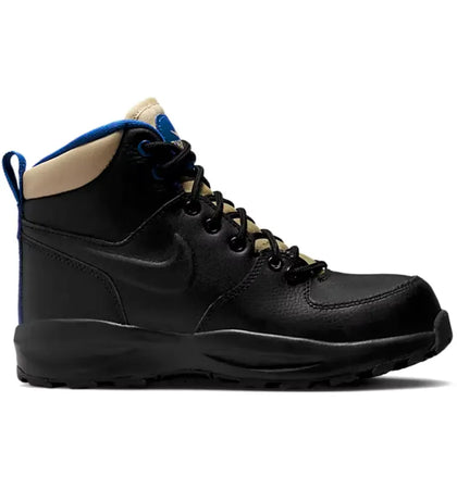Nike Manoa LTR Black Sesame Game Royale (GS) - authentic Nike sneakers
