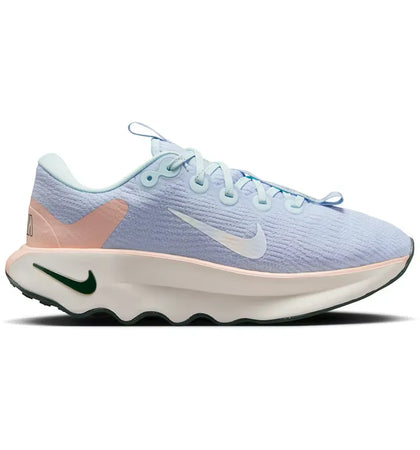 Nike Motiva Premium Glacier Blue Washed Coral Vintage Green Multi-Color (Women's) - authentic Nike sneakers