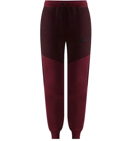 Nike NSW Tech Fleece Joggers Dark Team Red/Burgundy Crush/Black - authentic Nike product