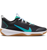Nike Omni Multi-Court Black Blue Crystal Clear Emerald (GS)
