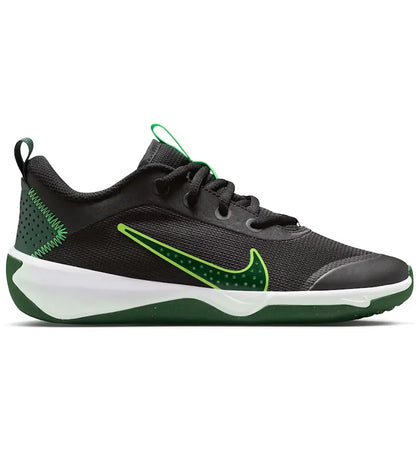 Nike Omni Multi-Court Black Green Strike Fir (GS) - authentic Nike sneakers