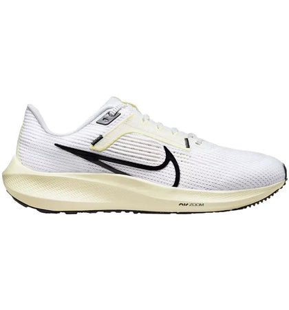Nike Pegasus 40 White Coconut Milk Black (Women's) - authentic Nike sneakers