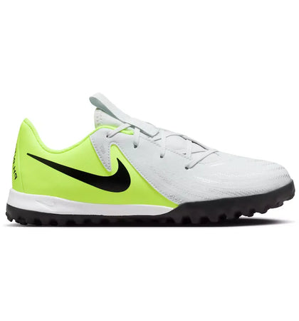 Nike Phantom GX 2 Academy TF Metallic Silver Volt Black (GS) - authentic Nike sneakers