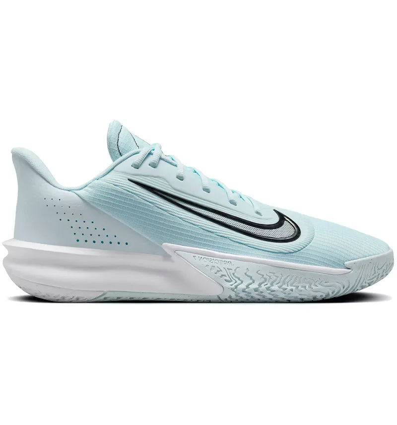 Nike Precision 7 Glacier Blue White Light Lemon Twist Black - vue 360