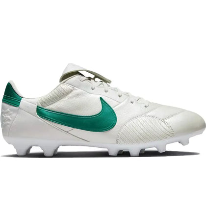 Nike Premier 3 FG White Mystic Green - authentic Nike sneakers
