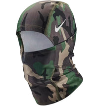 Nike Pro Hyperwarm Hood Medium Olive/White