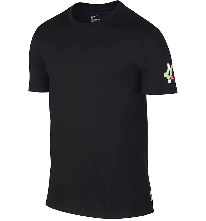 Nike QT KD What The Kevin Durant Tee Black - vue 360