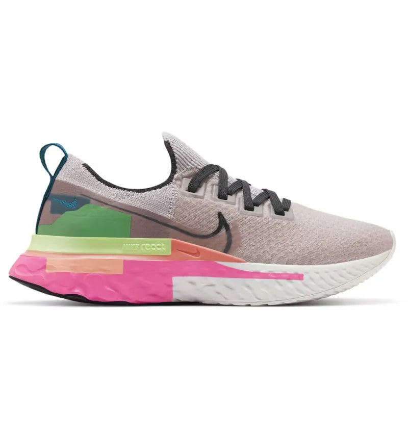 Nike React Infinity Run Flyknit Premium Pink Blast (Women's) - vue 360