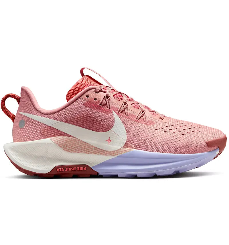 Nike React Pegasus Trail 5 Red Stardust Sail Lilac Ice Mars Stone (Women's) - vue 360
