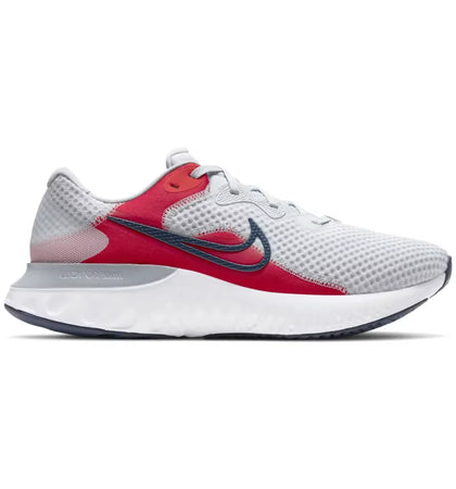 Nike Renew Run 2 Pure Platinum Chile Red - authentic Nike sneakers