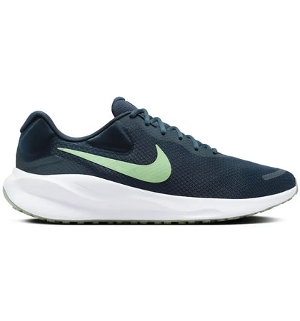Nike Revolution 7 Armory Navy Photon Dust Jade Horizon Vapor Green - authentic Nike sneakers