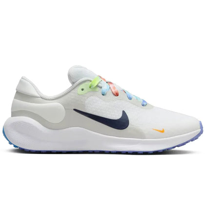 Nike Revolution 7 Next Nature SE White Photon Dust Vapor Green Midnight Navy (GS) - authentic Nike sneakers