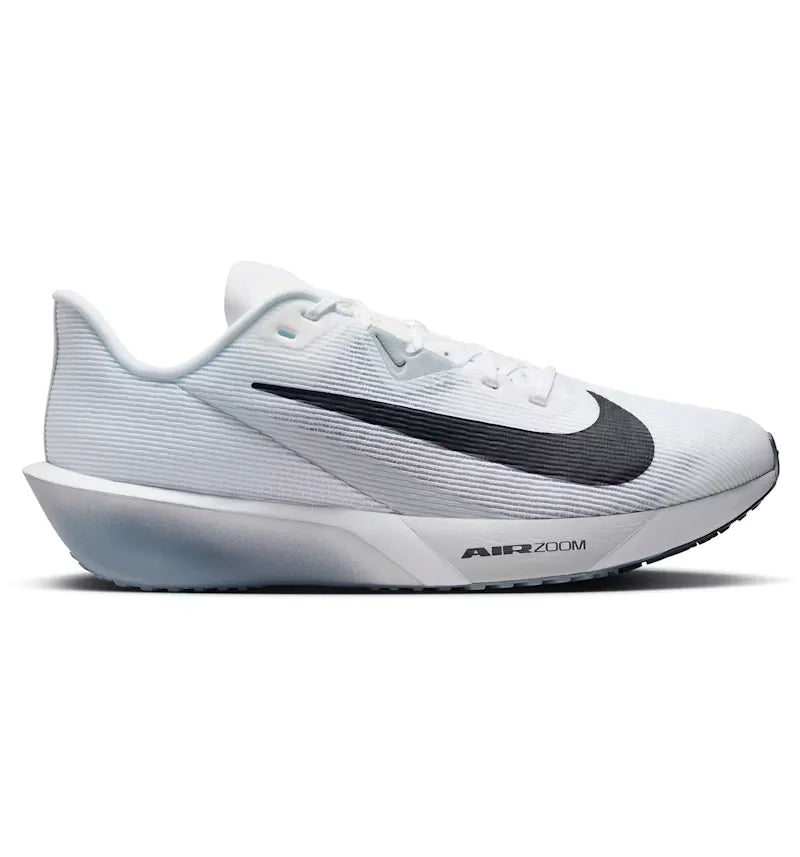 Nike Rival Fly 4 White Pure Platinum Obsidian Mist Gridiron - vue 360