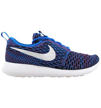 Nike Roshe One Flyknit Photo Blue/White-University Red-Black (Women's)