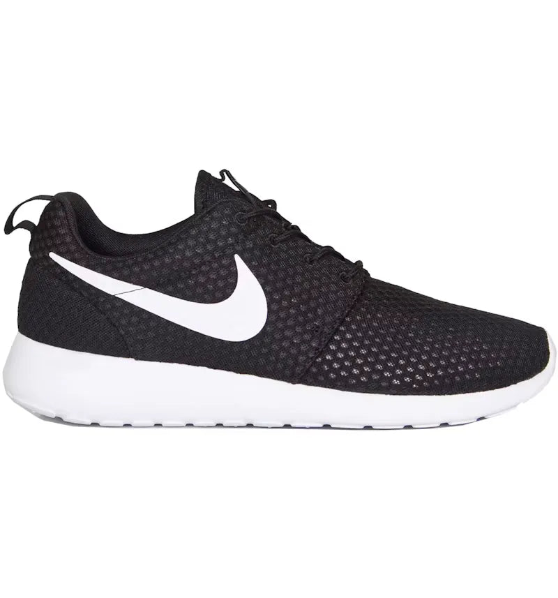 Nike Roshe Run Breeze Black White - vue 360