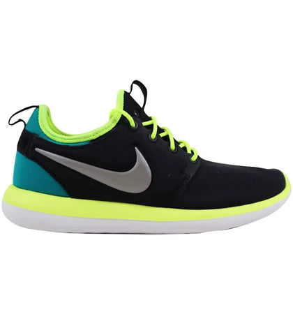 Nike Roshe Two Black Metallic Pewter (GS) - authentic Nike sneakers