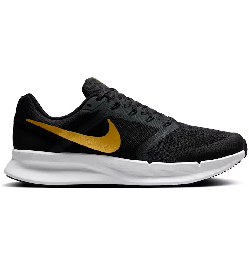Nike Run Swift 3 Black Anthracite White Metallic Gold - vue 360