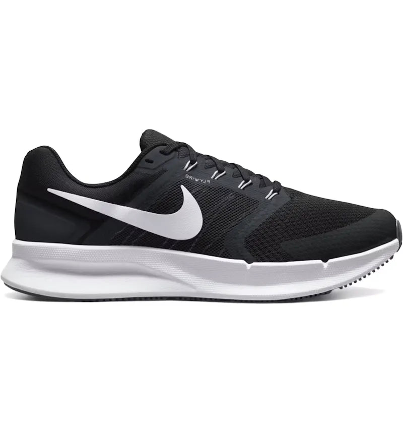 Nike Run Swift 3 Black White - vue 360