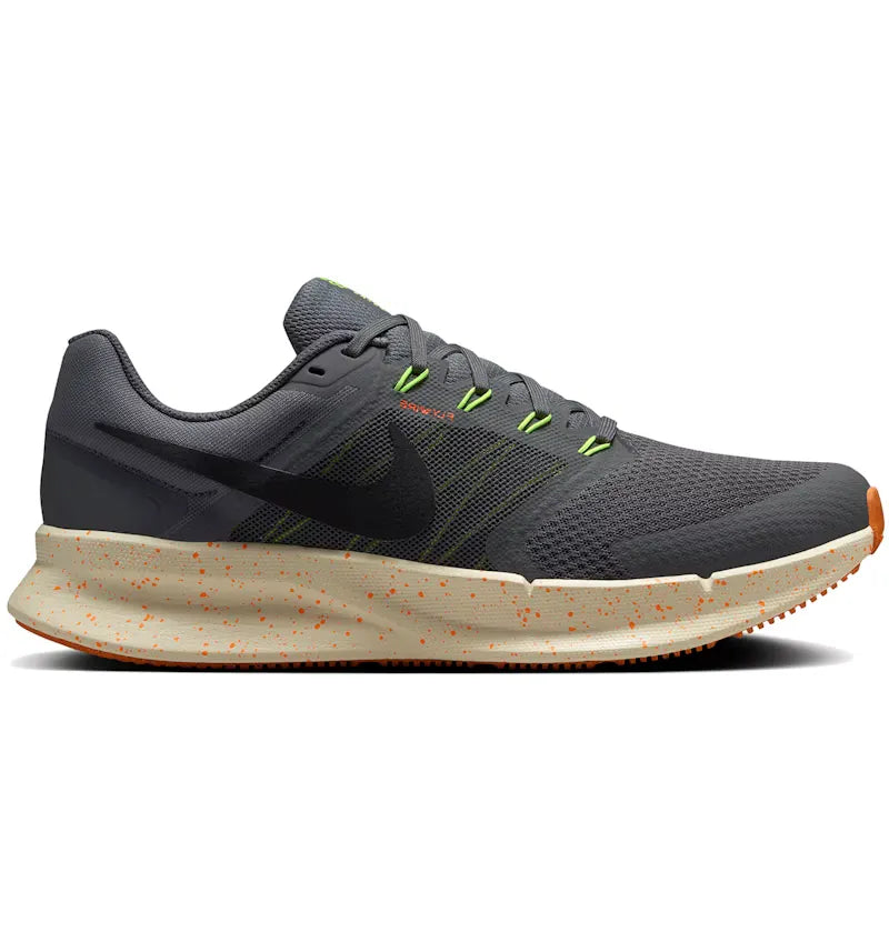Nike Run Swift 3 Iron Grey Total Orange Volt Black - vue 360
