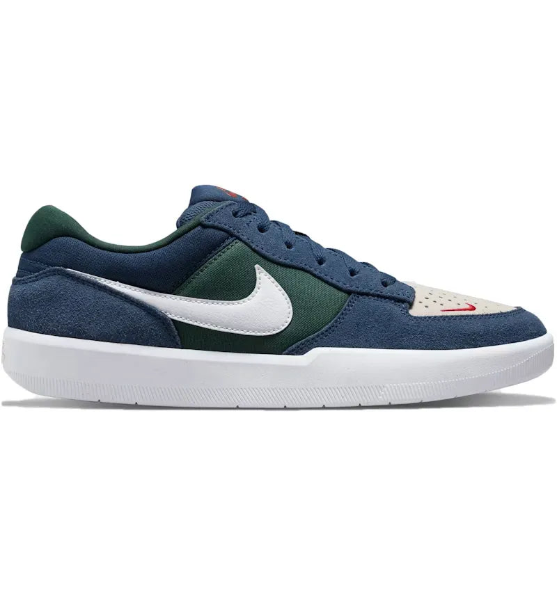Nike SB Force 58 Navy Noble Green - vue 360