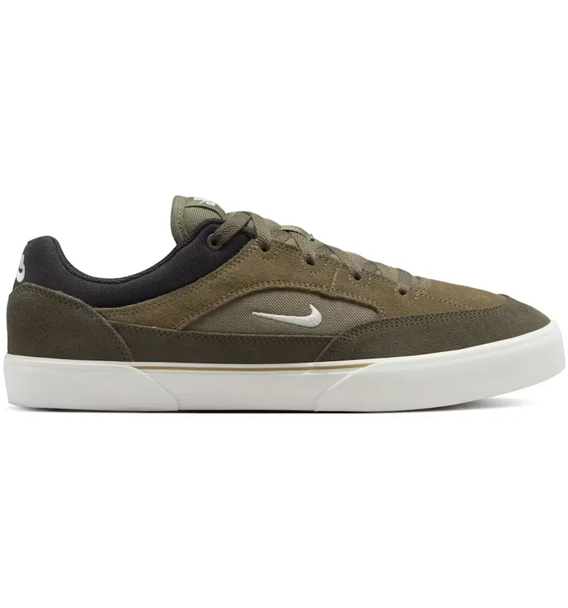 Nike SB Malor Medium Olive Cargo Khaki Black Sail - vue 360
