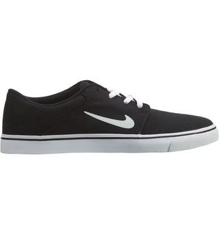 Nike SB Portmore Canvas Black White - authentic Nike sneakers