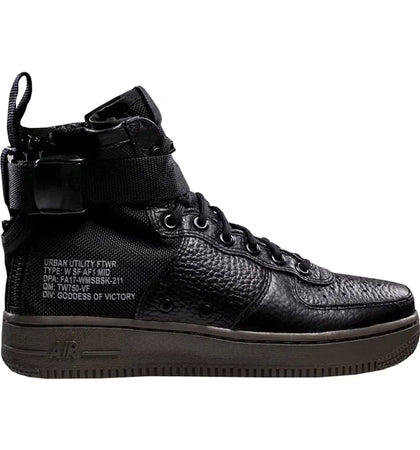 Nike SF Air Force 1 Mid Black Dark Hazel (Women's) - authentic Nike sneakers