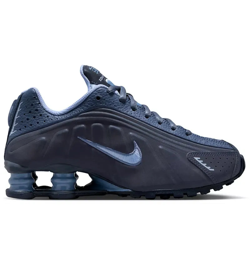 Nike Shox R4 Obsidian Diffused Blue (GS) - vue 360