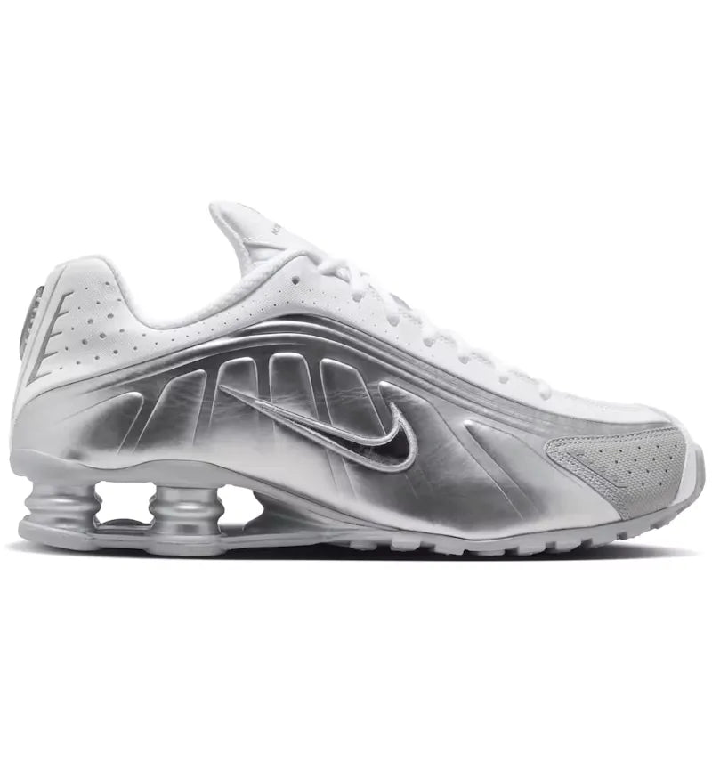 Nike Shox R4 SE Metallic Silver - vue 360
