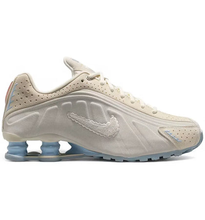 Nike Shox R4 SE Pale Ivory Celestine Blue (Women's) - authentic Nike sneakers