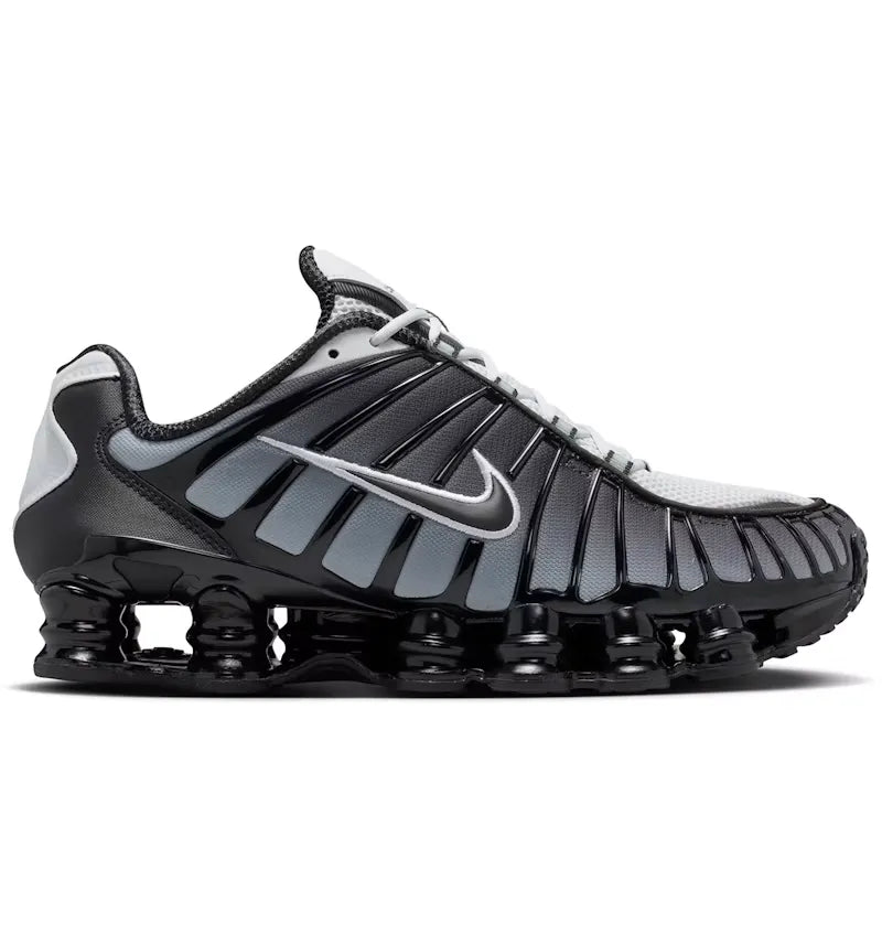Nike Shox TL Black Pure Platinum - vue 360