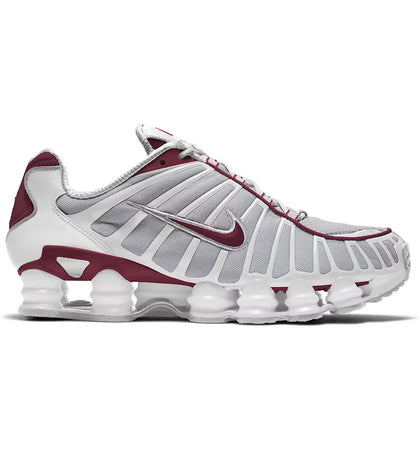 Nike Shox TL Neutral Grey Team Red - authentic Nike sneakers